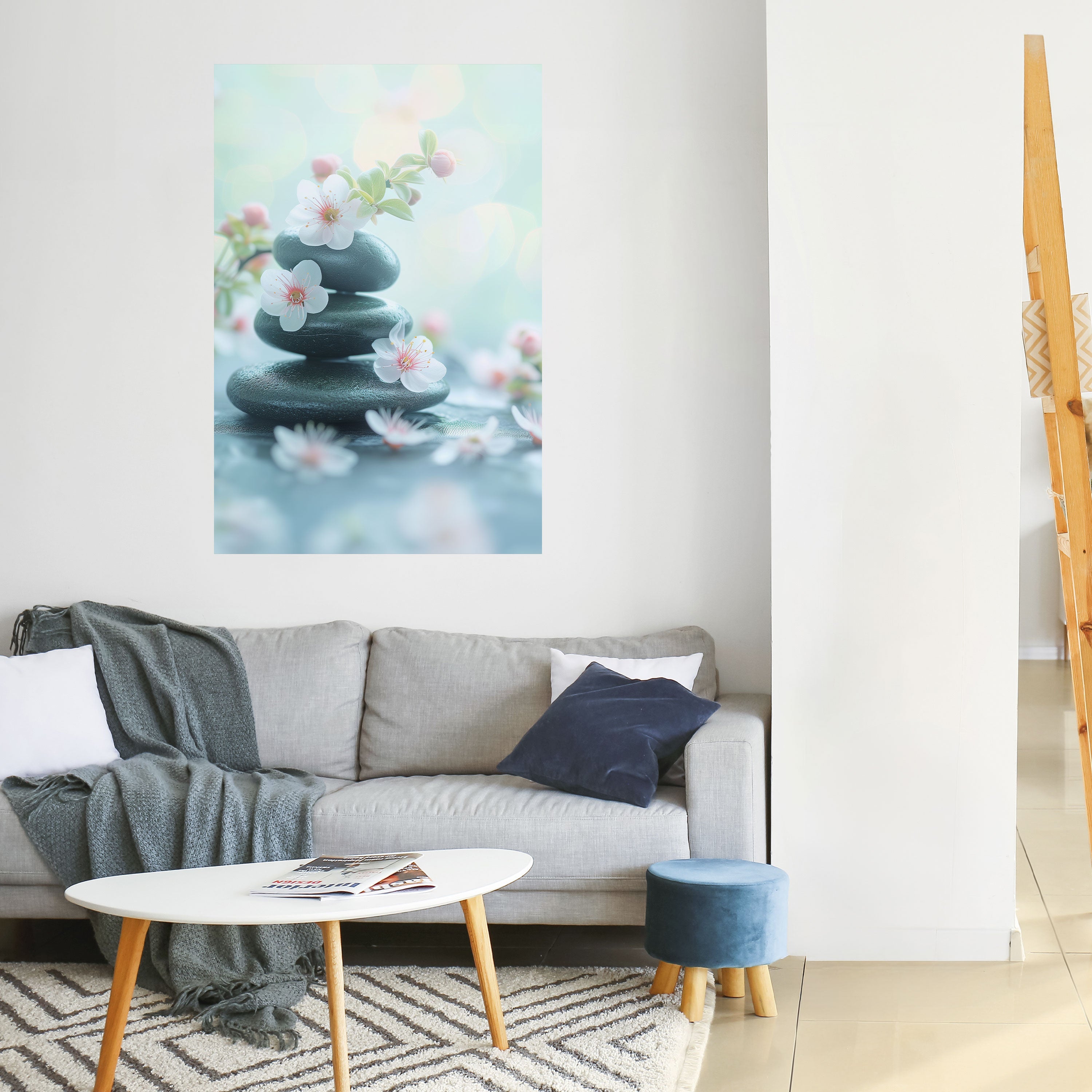 MINDFUL MOMENTS Poster Vertical Autocolante