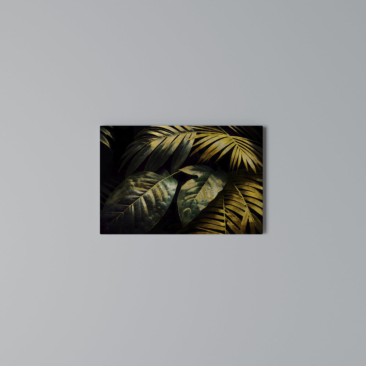 ENIGMATIC FOLIAGE TWILIGHT Horizontal Canvas Print
