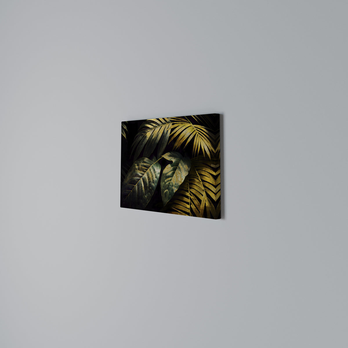 ENIGMATIC FOLIAGE TWILIGHT Horizontal Canvas Print