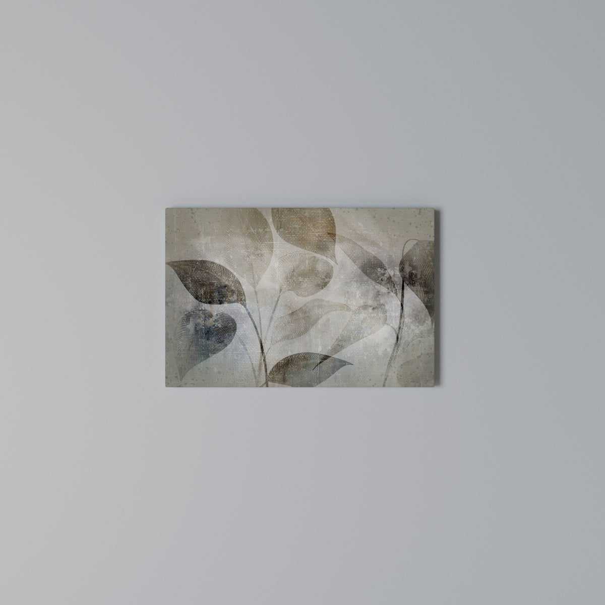 SERENE BOTANICAL HARMONY Horizontal Canvas Print