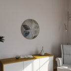 SERENE BOTANICAL HARMONY Quadro Redondo Decorativo