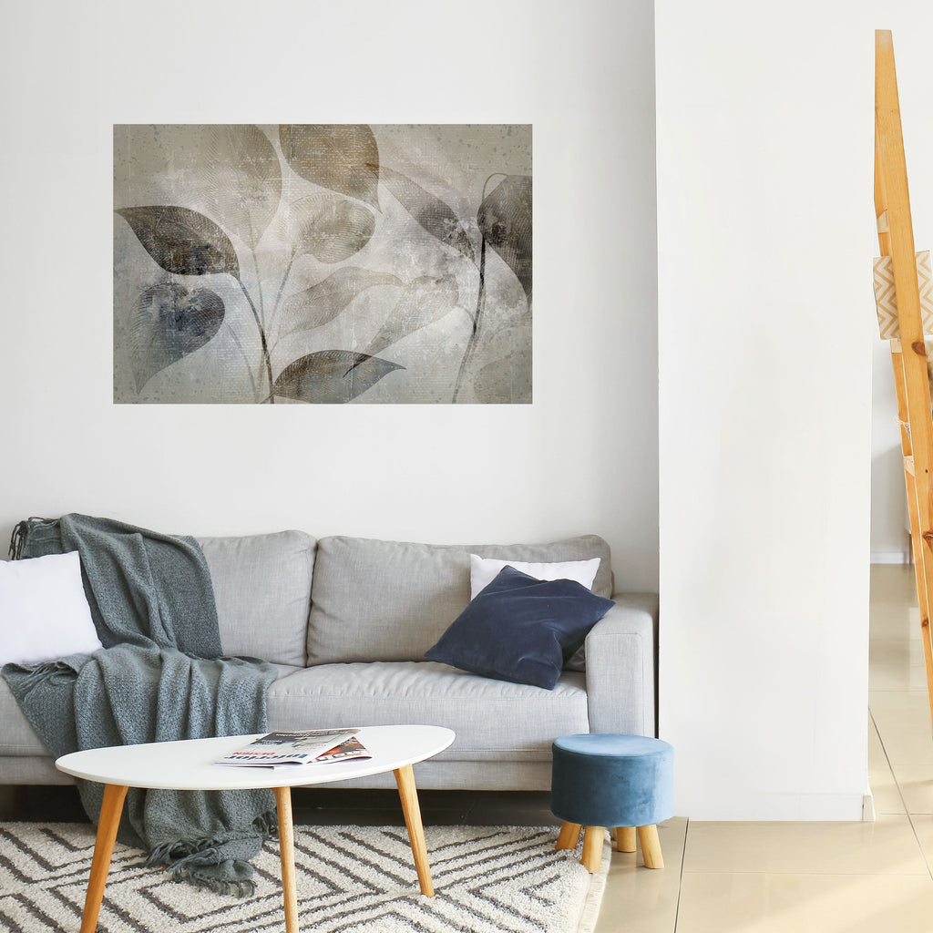 SERENE BOTANICAL HARMONY Peel and Stick Horizontal Poster