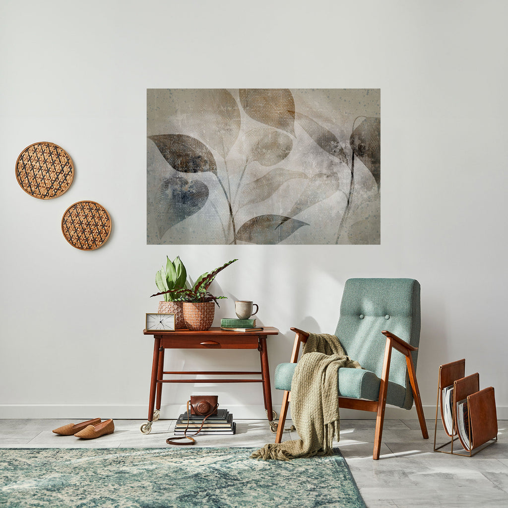 SERENE BOTANICAL HARMONY Peel and Stick Horizontal Poster