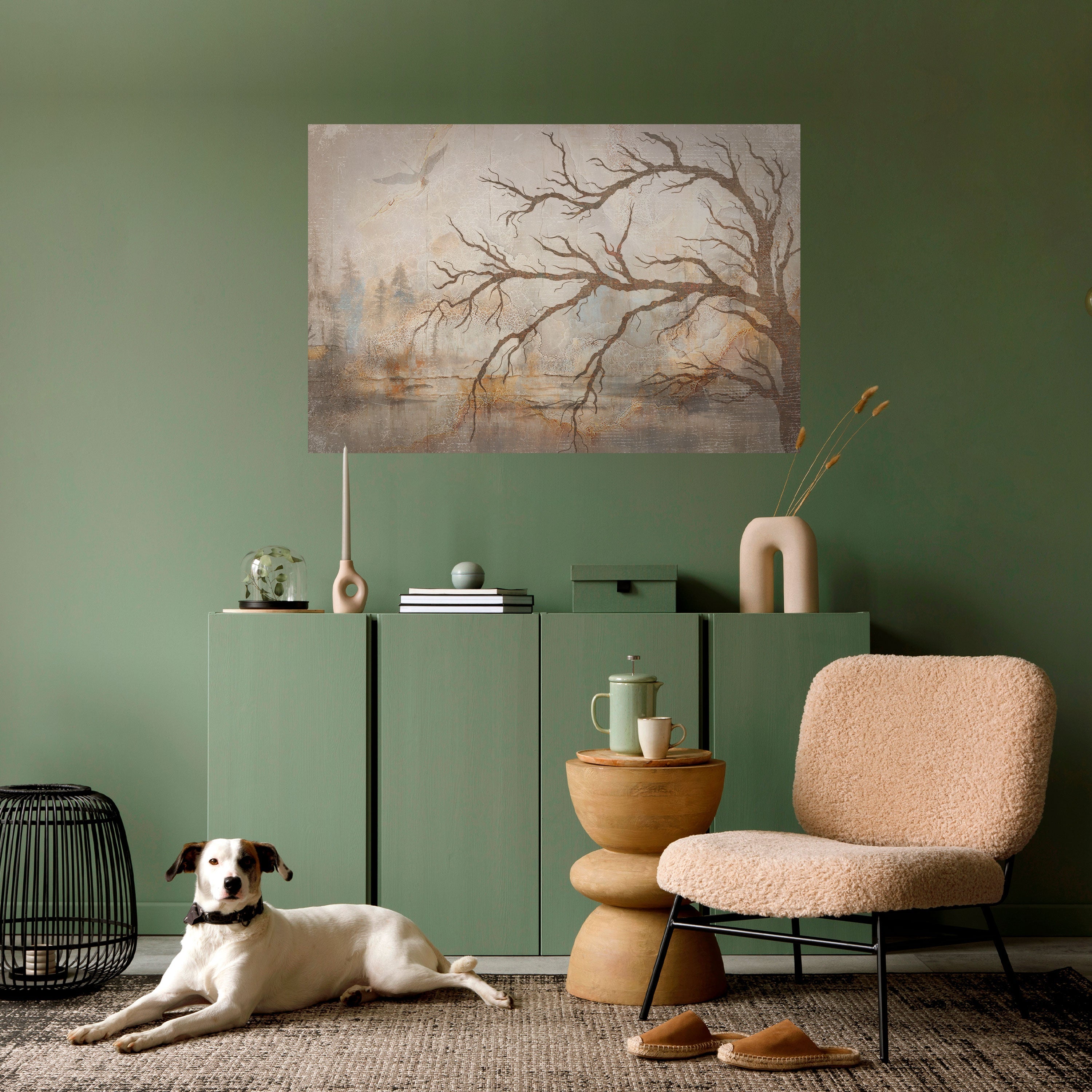 FLIGHT OF FANTASY Poster Horizontal Autocolante