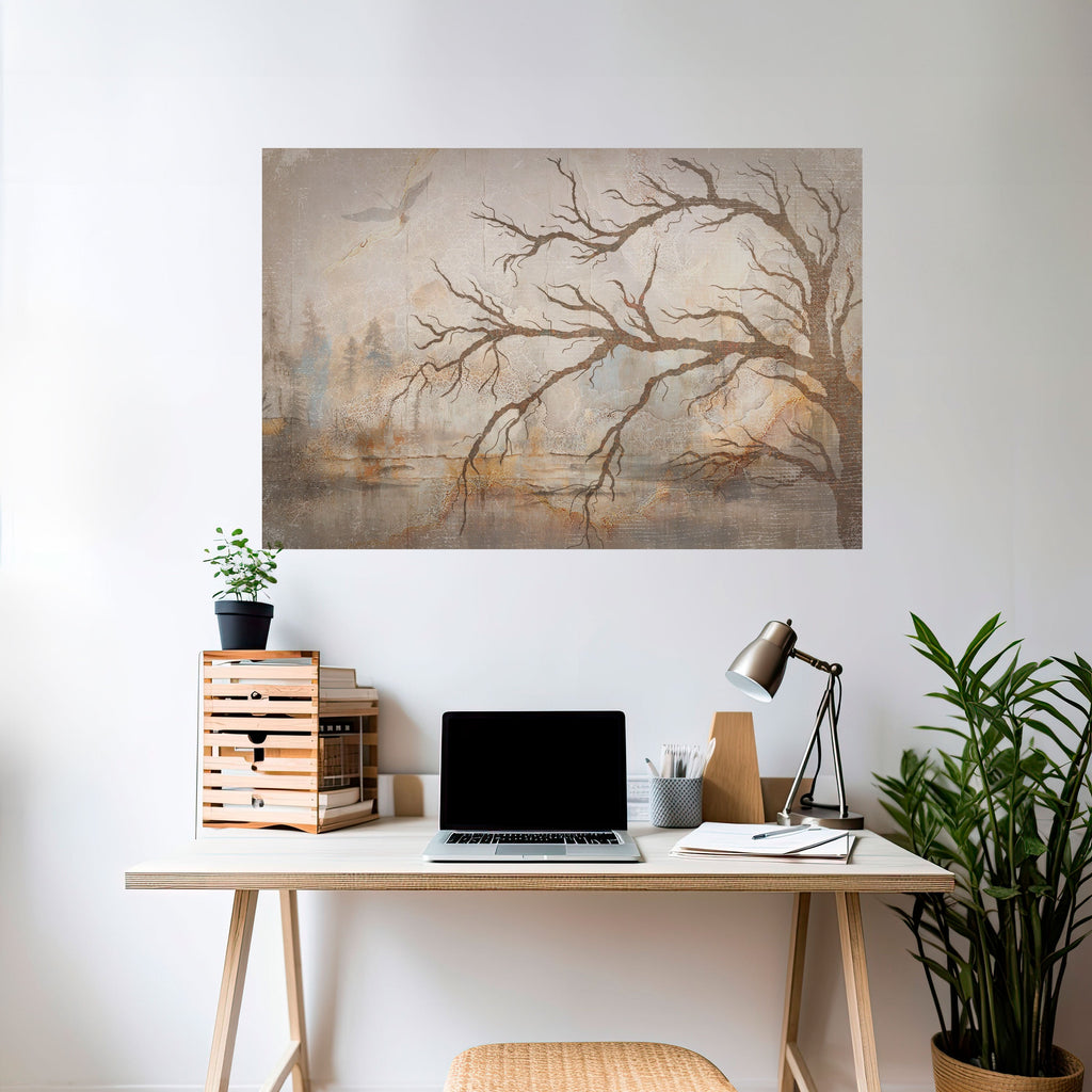 FLIGHT OF FANTASY Poster Horizontal Autocolante