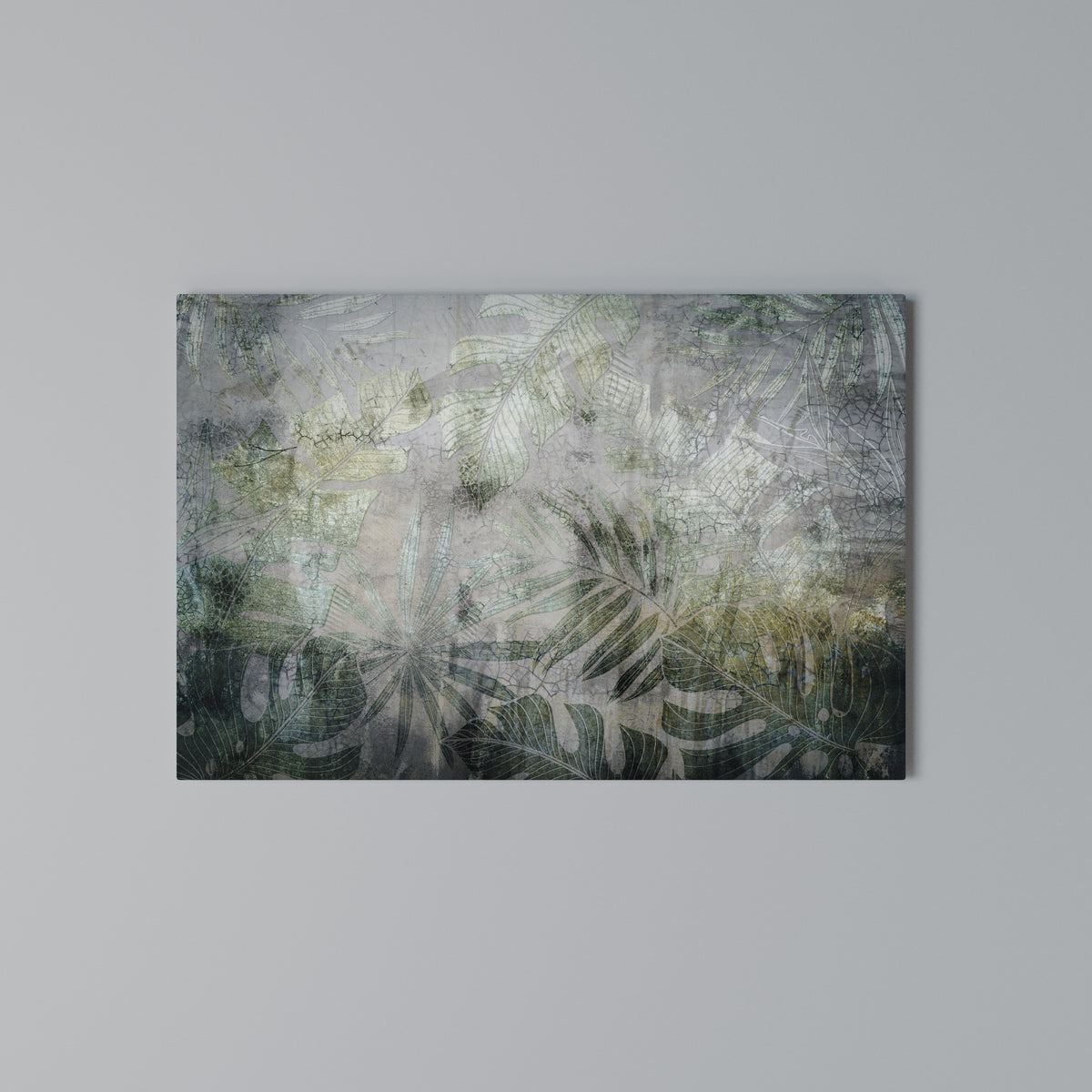 HARMONY IN GREENERY Horizontal Canvas Print