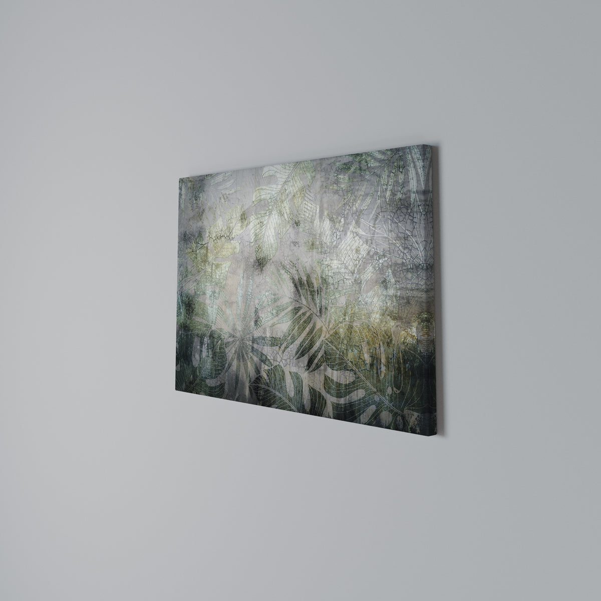 HARMONY IN GREENERY Horizontal Canvas Print