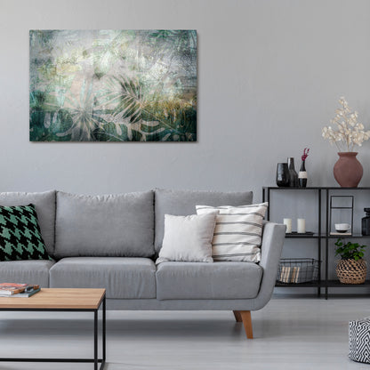 HARMONY IN GREENERY Horizontal Canvas Print