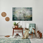 HARMONY IN GREENERY Peel and Stick Horizontal Poster