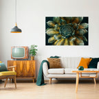 MYSTICAL SUCCULENT WHIRL Poster Horizontal Autocolante