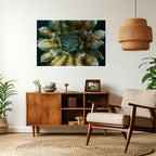 MYSTICAL SUCCULENT WHIRL Poster Horizontal Autocolante