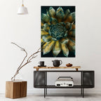 MYSTICAL SUCCULENT WHIRL Poster Vertical Autocolante