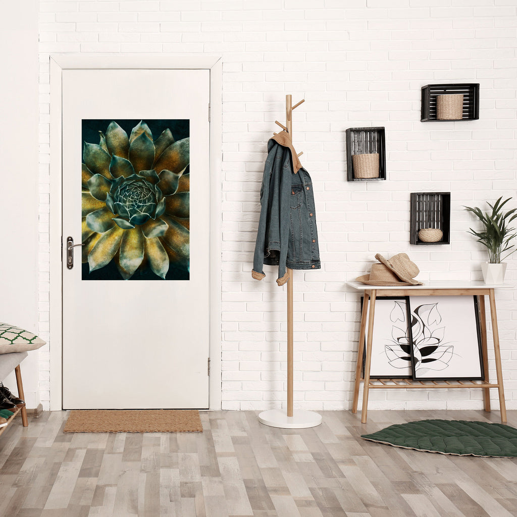 MYSTICAL SUCCULENT WHIRL Poster Vertical Autocolante