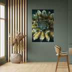 MYSTICAL SUCCULENT WHIRL Poster Vertical Autocolante