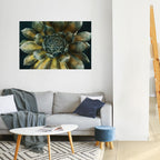 MYSTICAL SUCCULENT WHIRL Poster Horizontal Autocolante