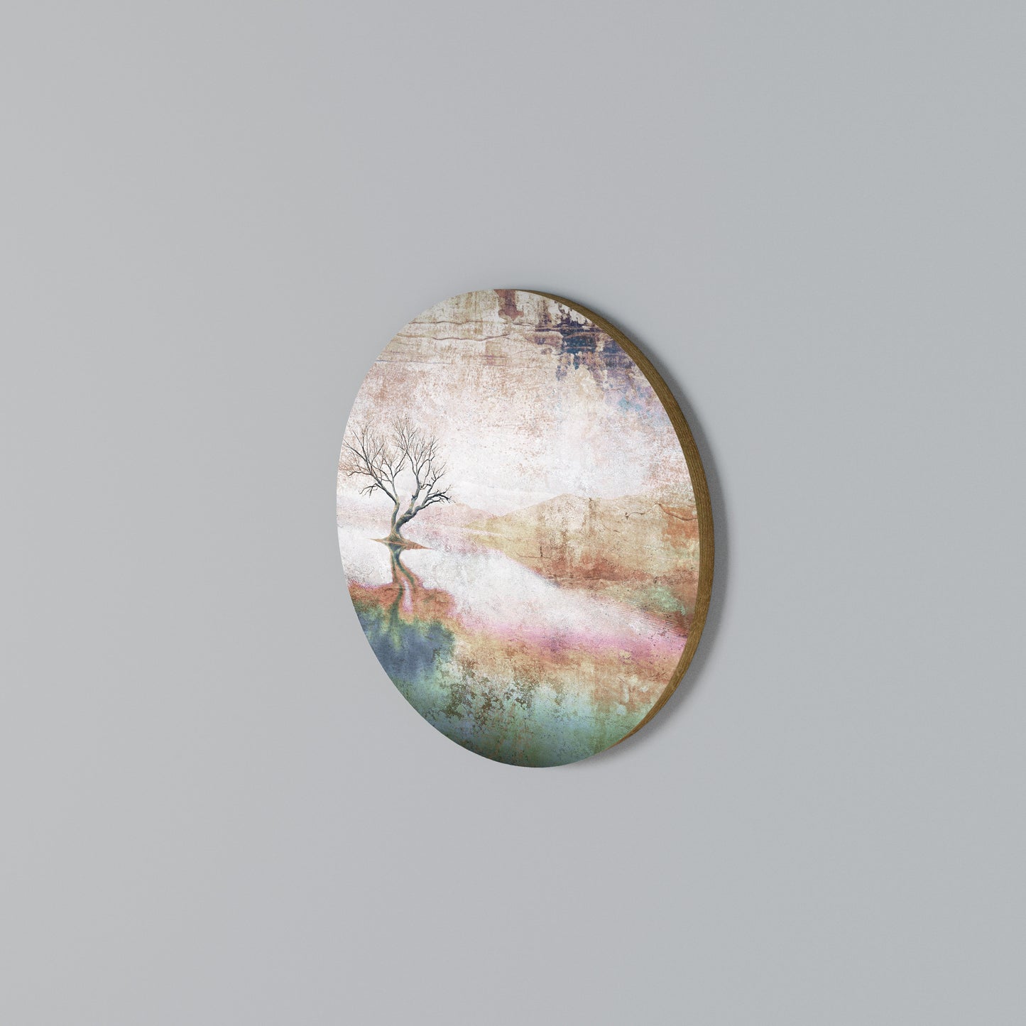 FADING MEMORIES Arte de Parede Redonda