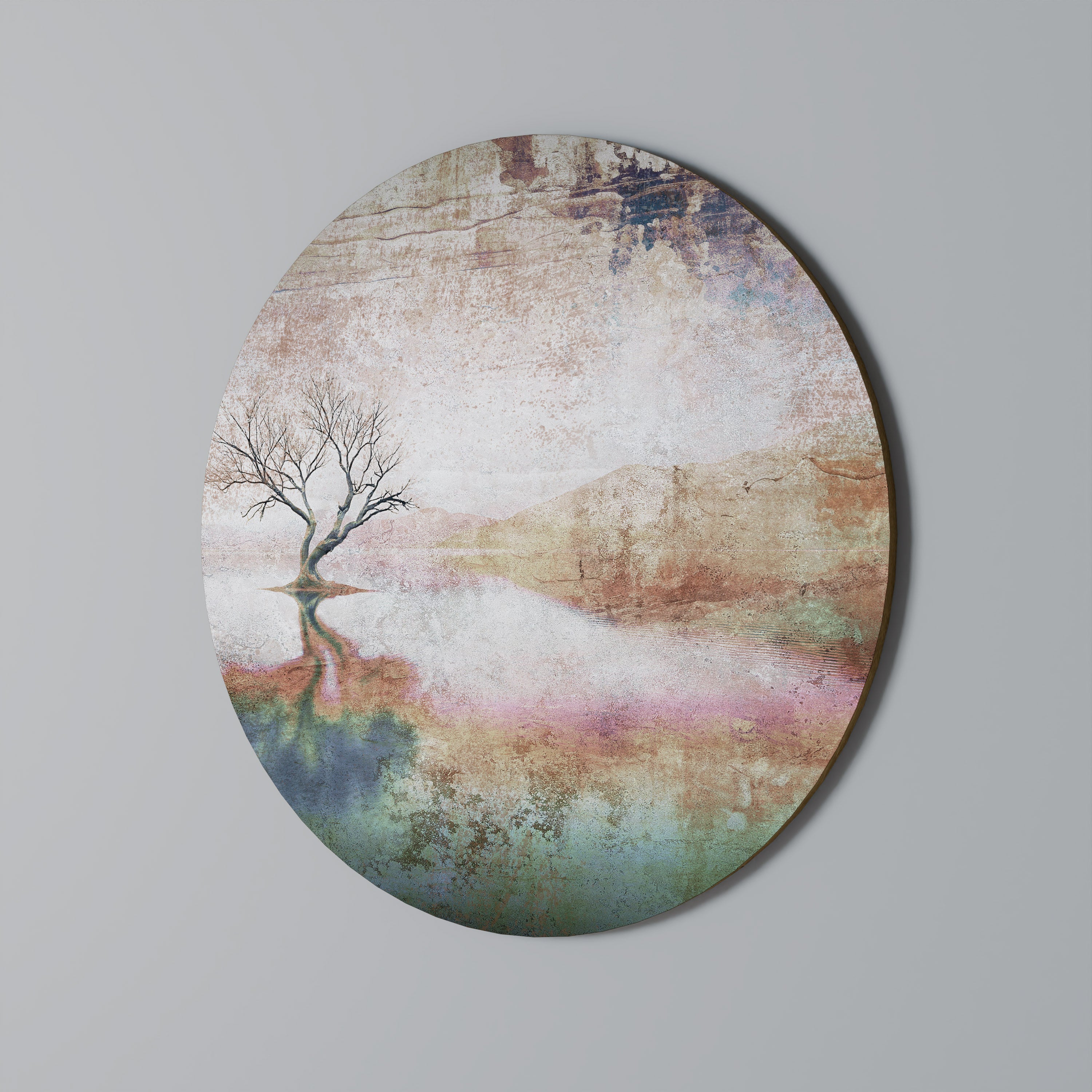 FADING MEMORIES Quadro Redondo Decorativo