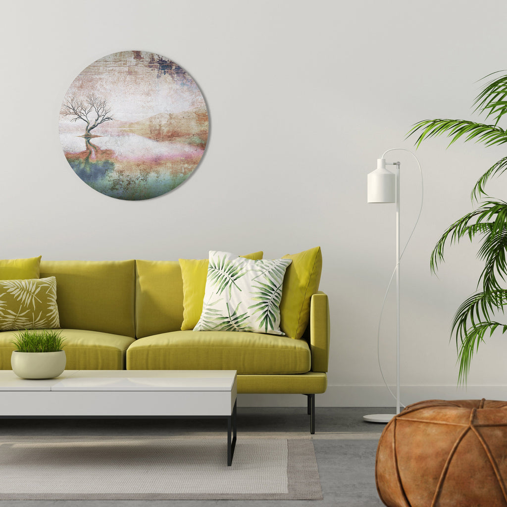 FADING MEMORIES Quadro Redondo Decorativo