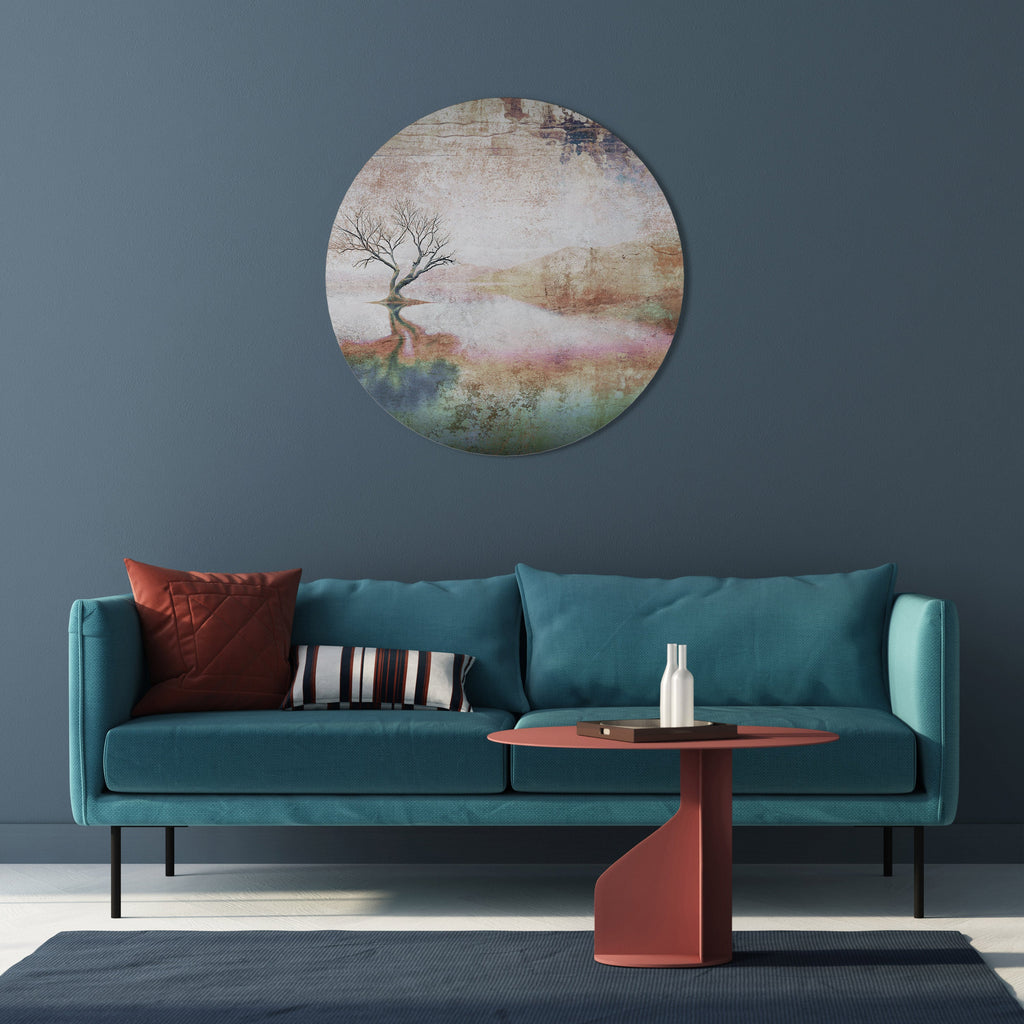 FADING MEMORIES Quadro Redondo Decorativo