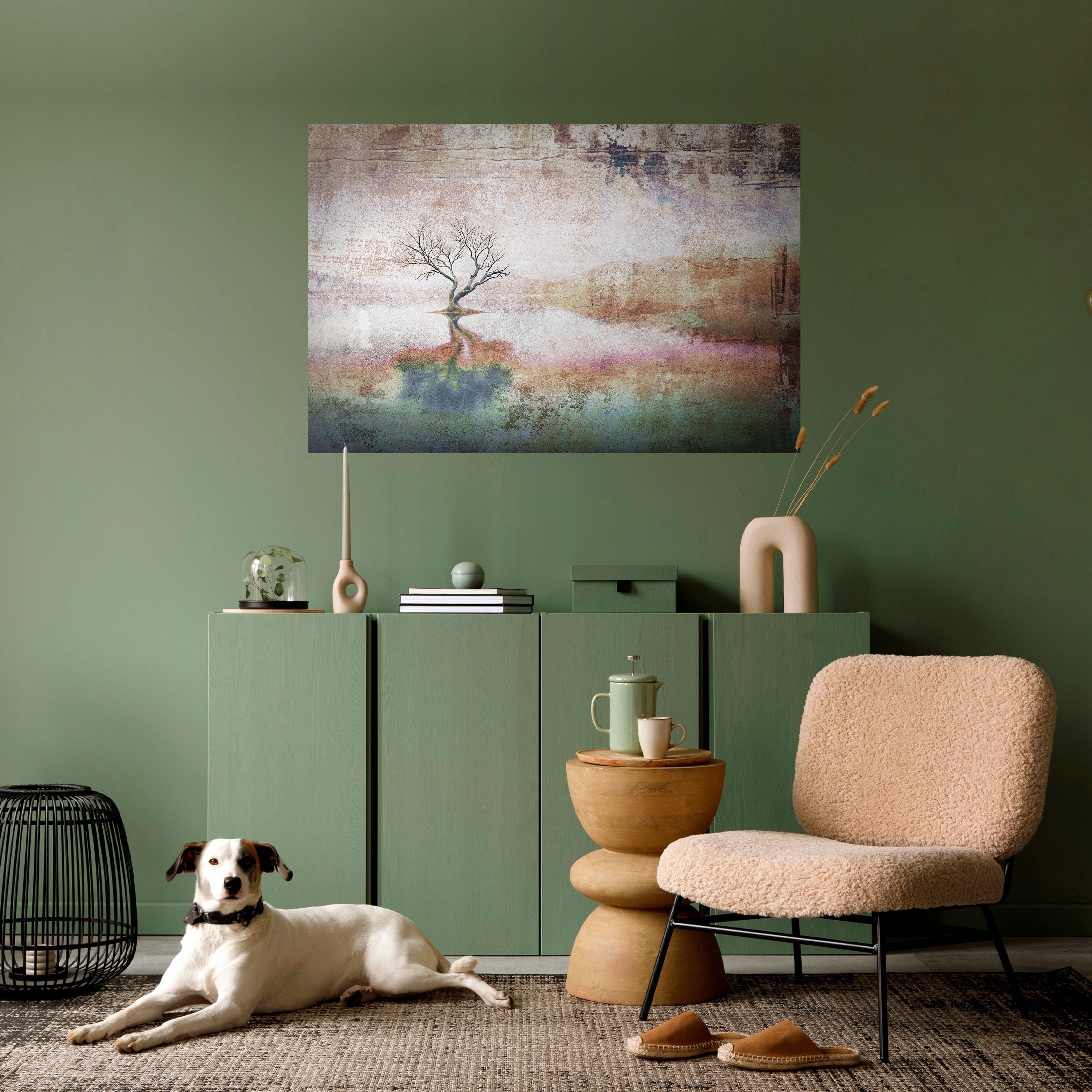 FADING MEMORIES Peel and Stick Horizontal Poster