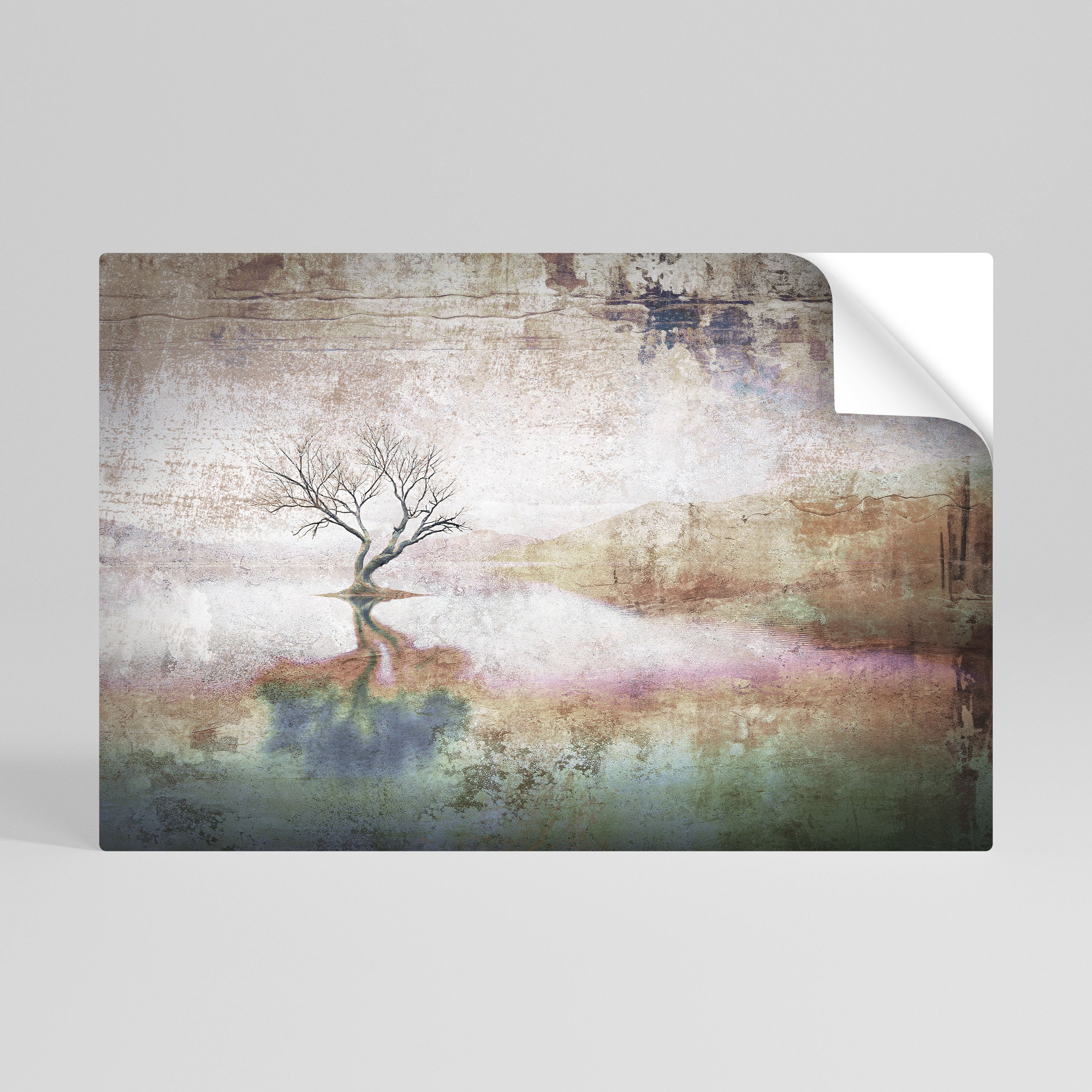 FADING MEMORIES Póster Autocolante Horizontal