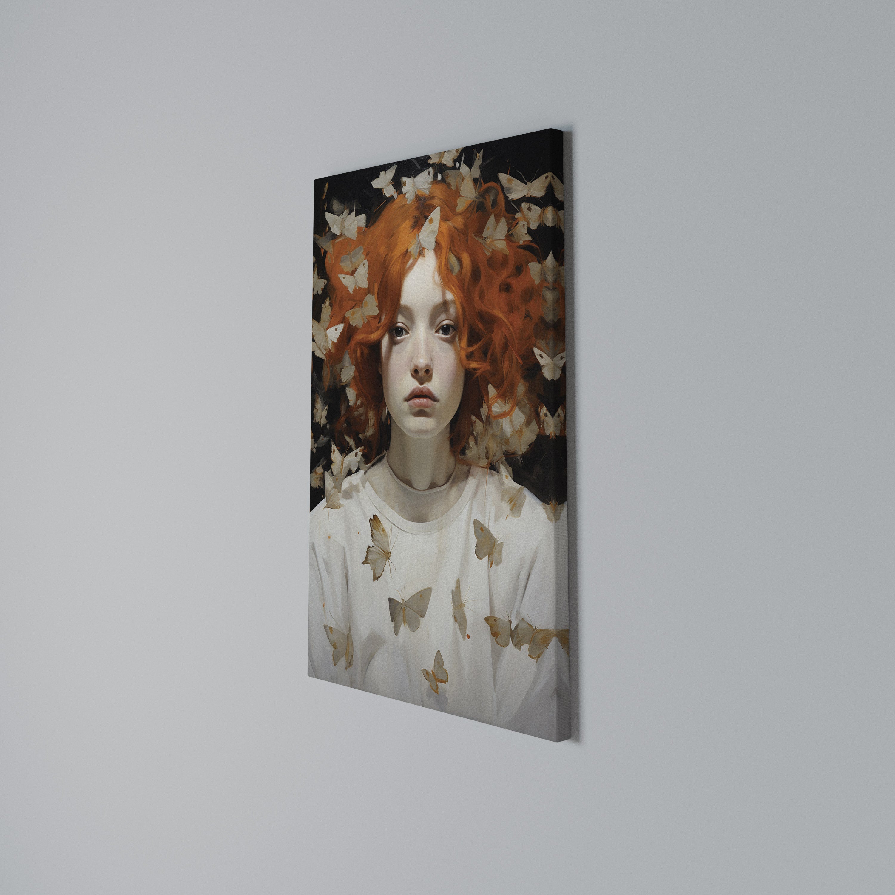 BUTTERFLY DREAMS Vertical Canvas Print