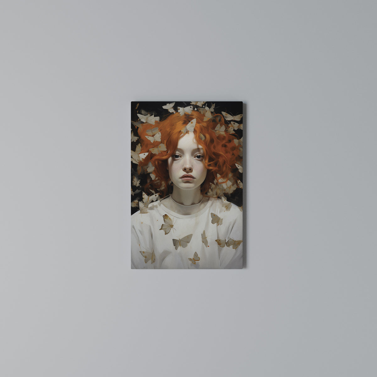 BUTTERFLY DREAMS Quadro em tela vertical