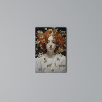 BUTTERFLY DREAMS Quadro em tela vertical