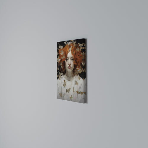 BUTTERFLY DREAMS Quadro em tela vertical