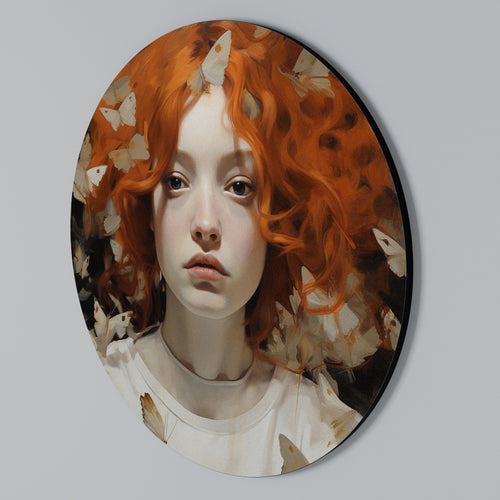 BUTTERFLY DREAMS Arte de Parede Redonda