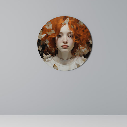 BUTTERFLY DREAMS Quadro Redondo Decorativo