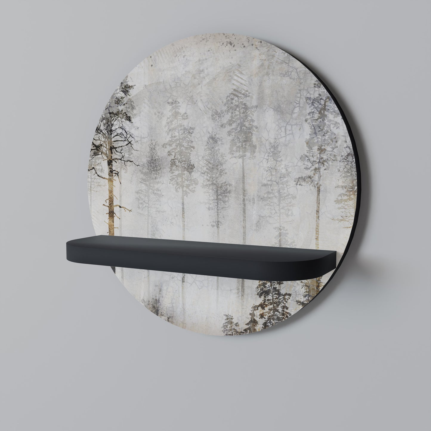 FADE IN THE TREES Art Shelf