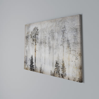 FADE IN THE TREES Horizontal Canvas Print