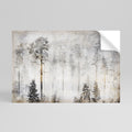 FADE IN THE TREES Peel and Stick Horizontal Poster