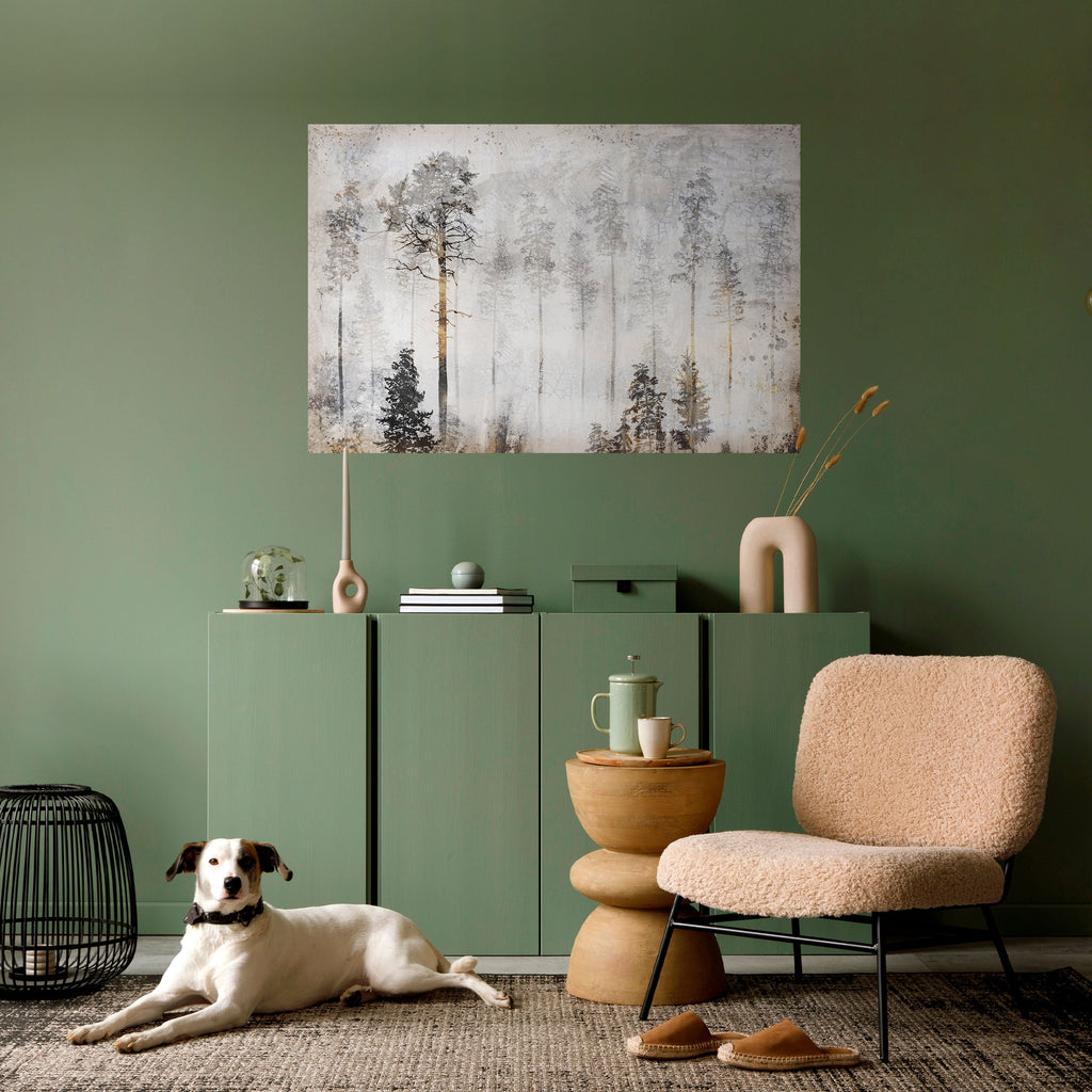 FADE IN THE TREES Peel and Stick Horizontal Poster