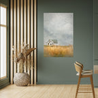 FIELDS OF FADING LIGHT Peel and Stick Vertical Poster