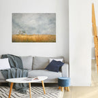 FIELDS OF FADING LIGHT Peel and Stick Horizontal Poster