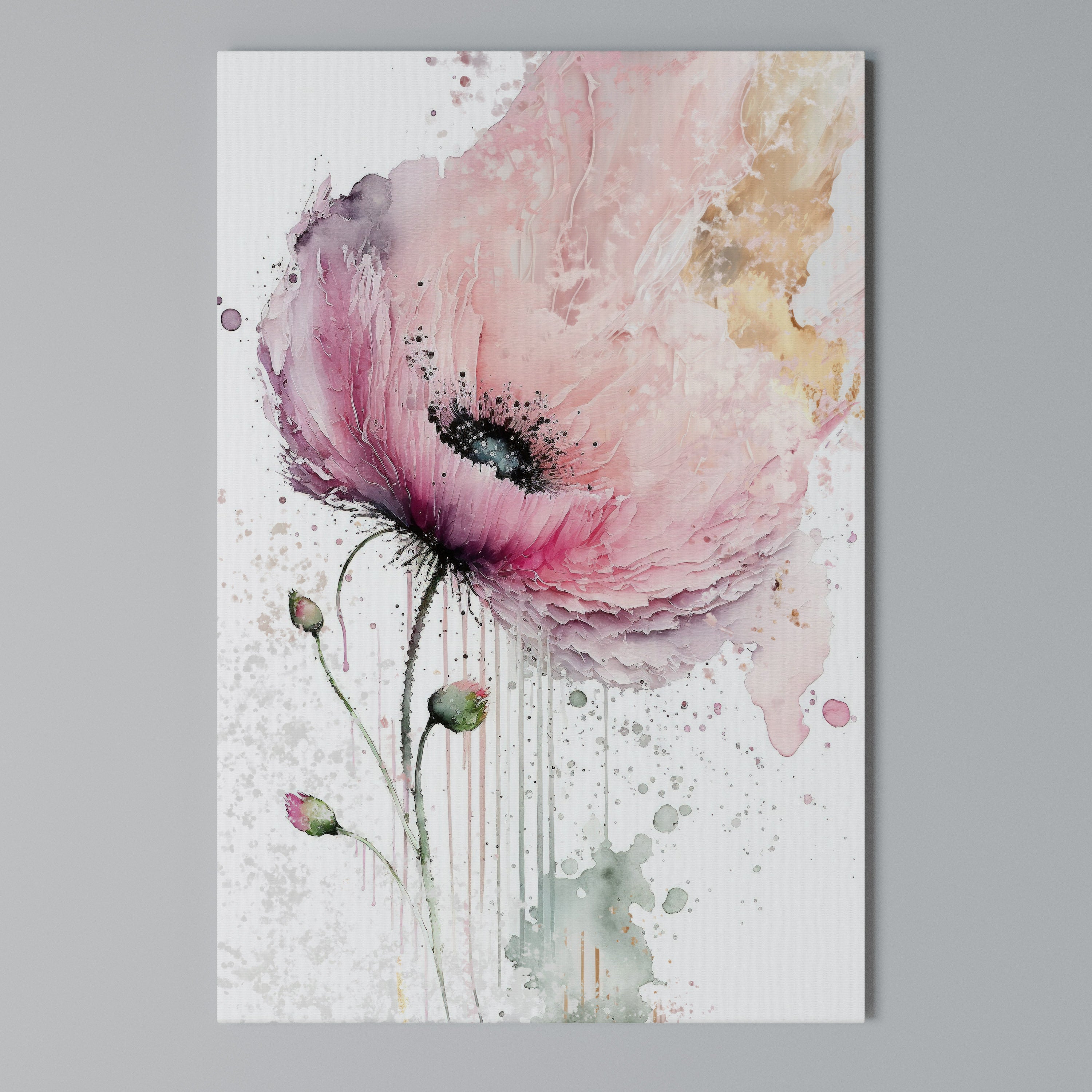 VIVID TRANQUILITY Quadro em tela vertical