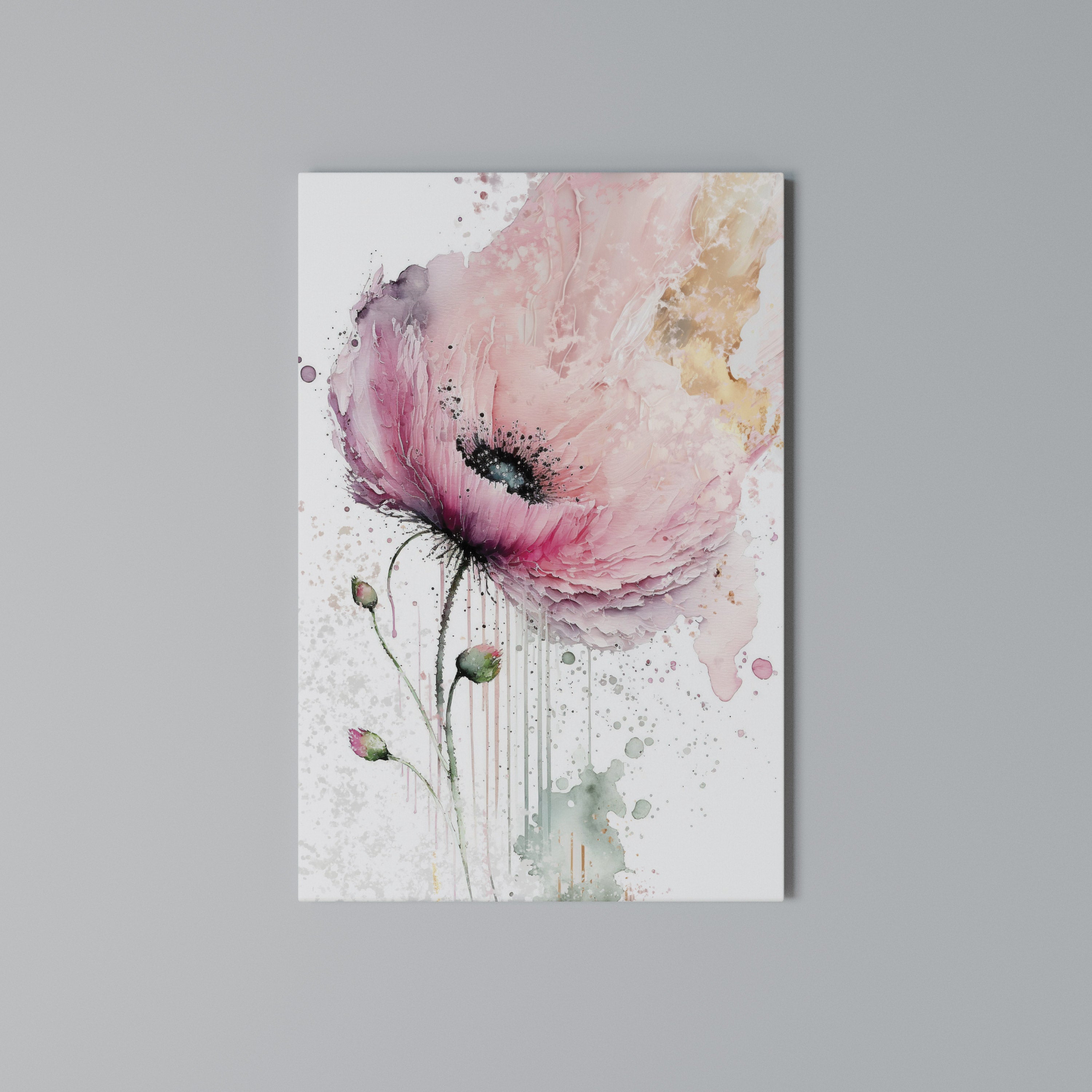 VIVID TRANQUILITY Quadro em tela vertical