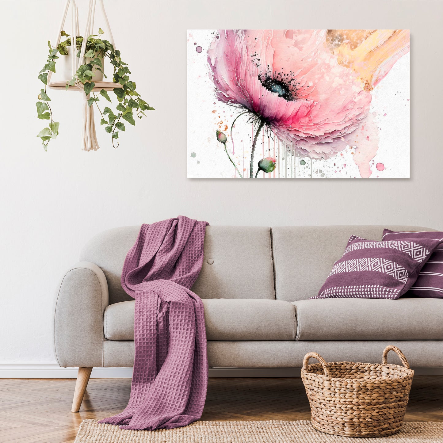 VIVID TRANQUILITY Horizontal Canvas Print