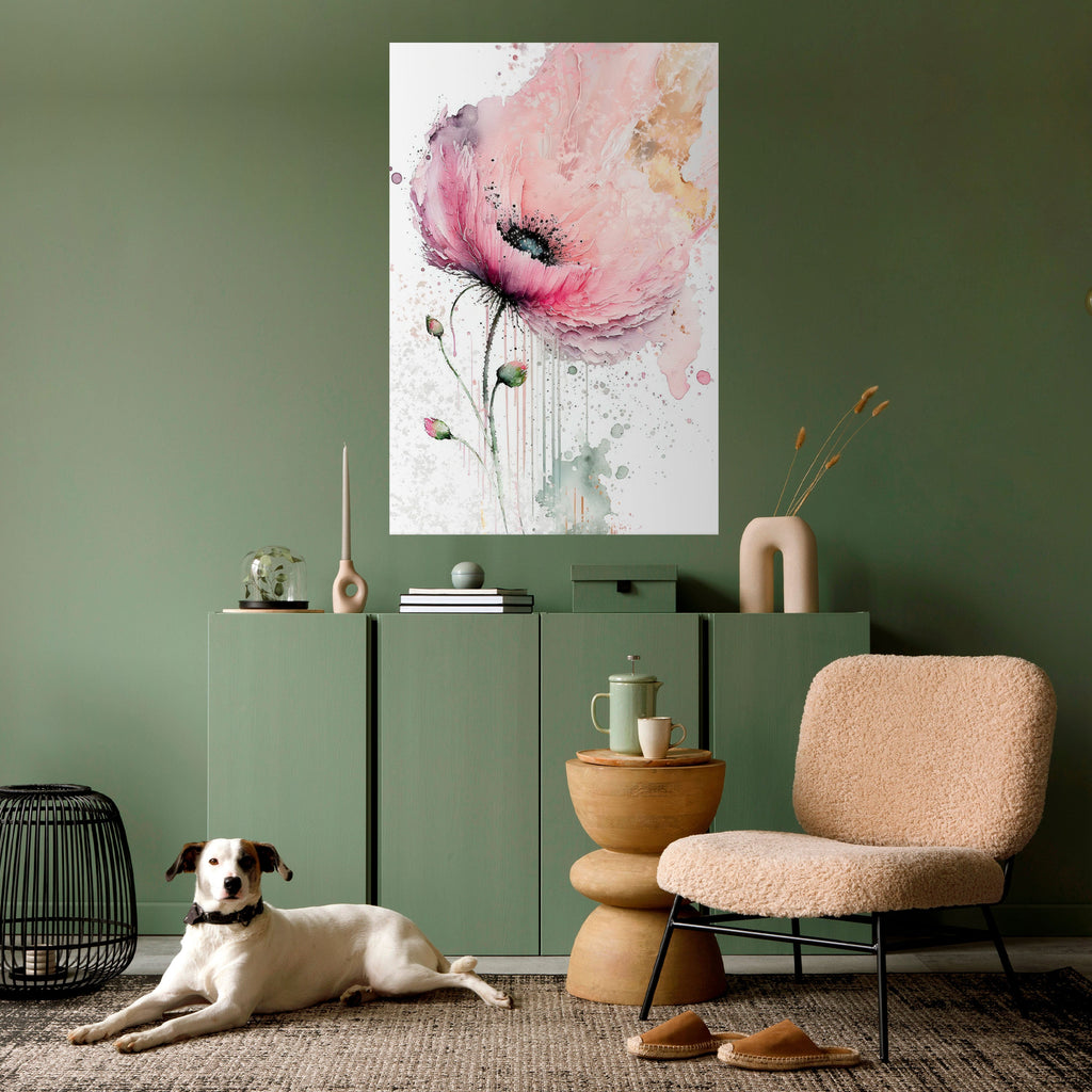 VIVID TRANQUILITY Poster Vertical Autocolante