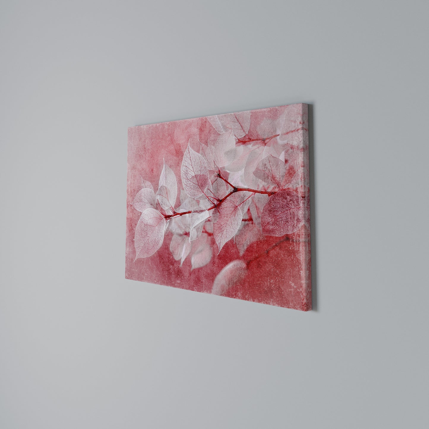 ETHERAL PETAL GLOW Horizontal Canvas Print