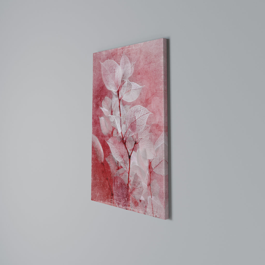 ETHERAL PETAL GLOW Quadro em tela vertical