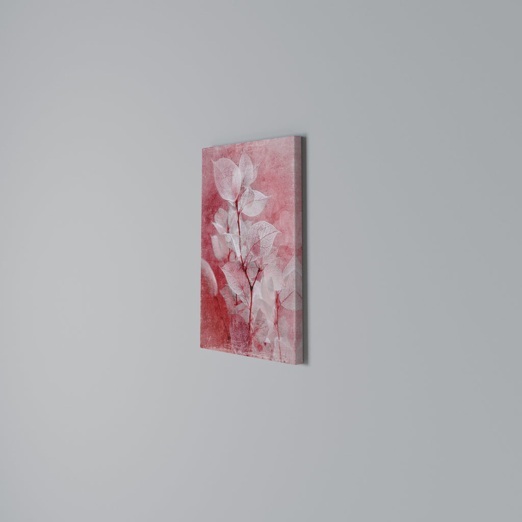 ETHERAL PETAL GLOW Quadro em tela vertical