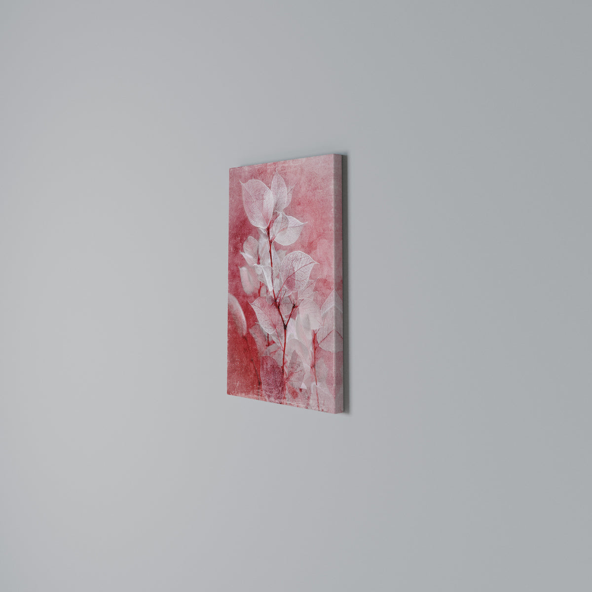 ETHERAL PETAL GLOW Quadro em tela vertical