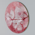 ETHERAL PETAL GLOW Round Wall Art