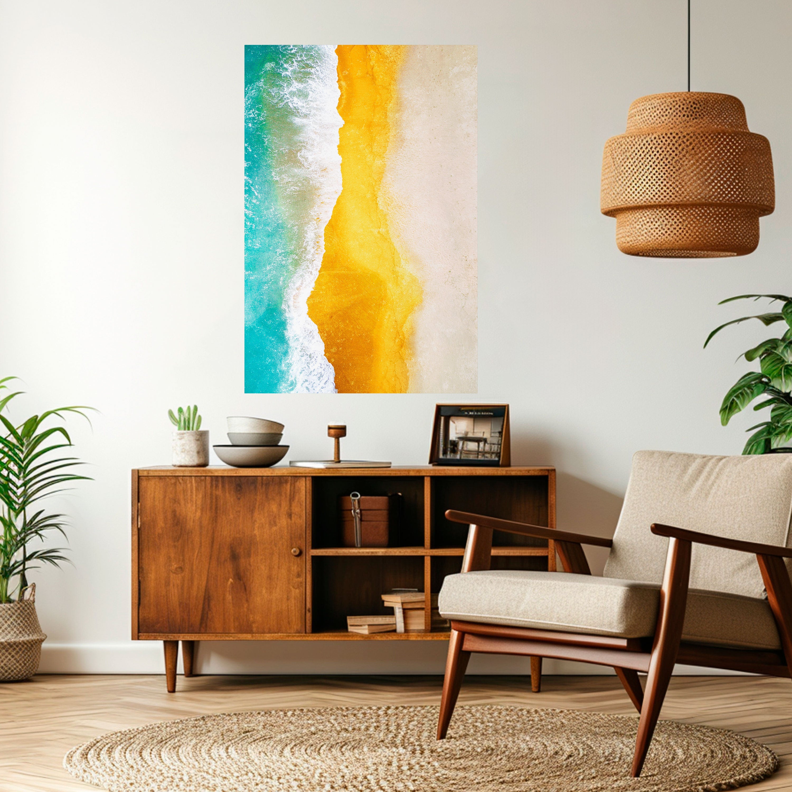 TRILOGY OF TIDES Poster Vertical Autocolante