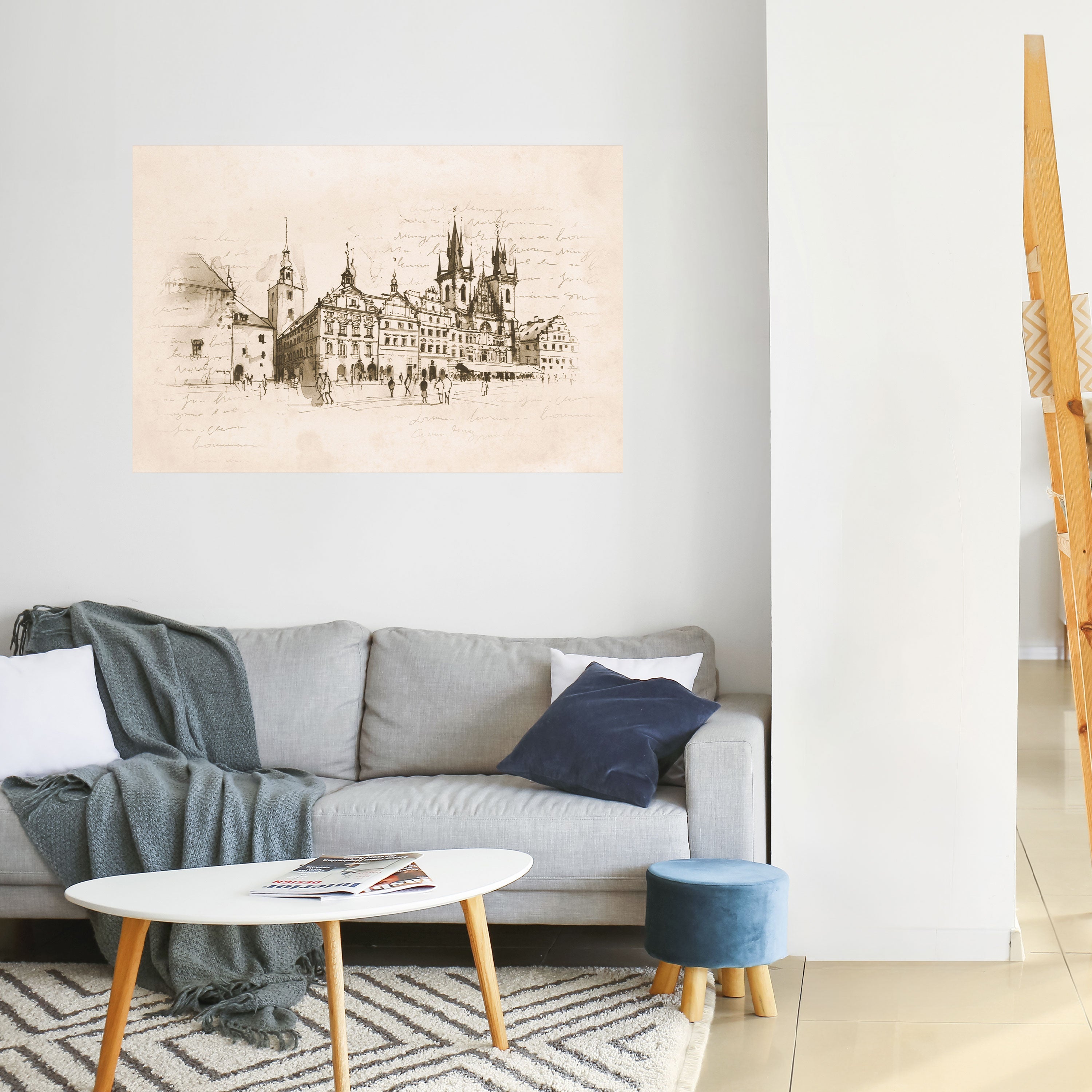 WHISPERS OF ARCHITECTURE Poster Horizontal Autocolante