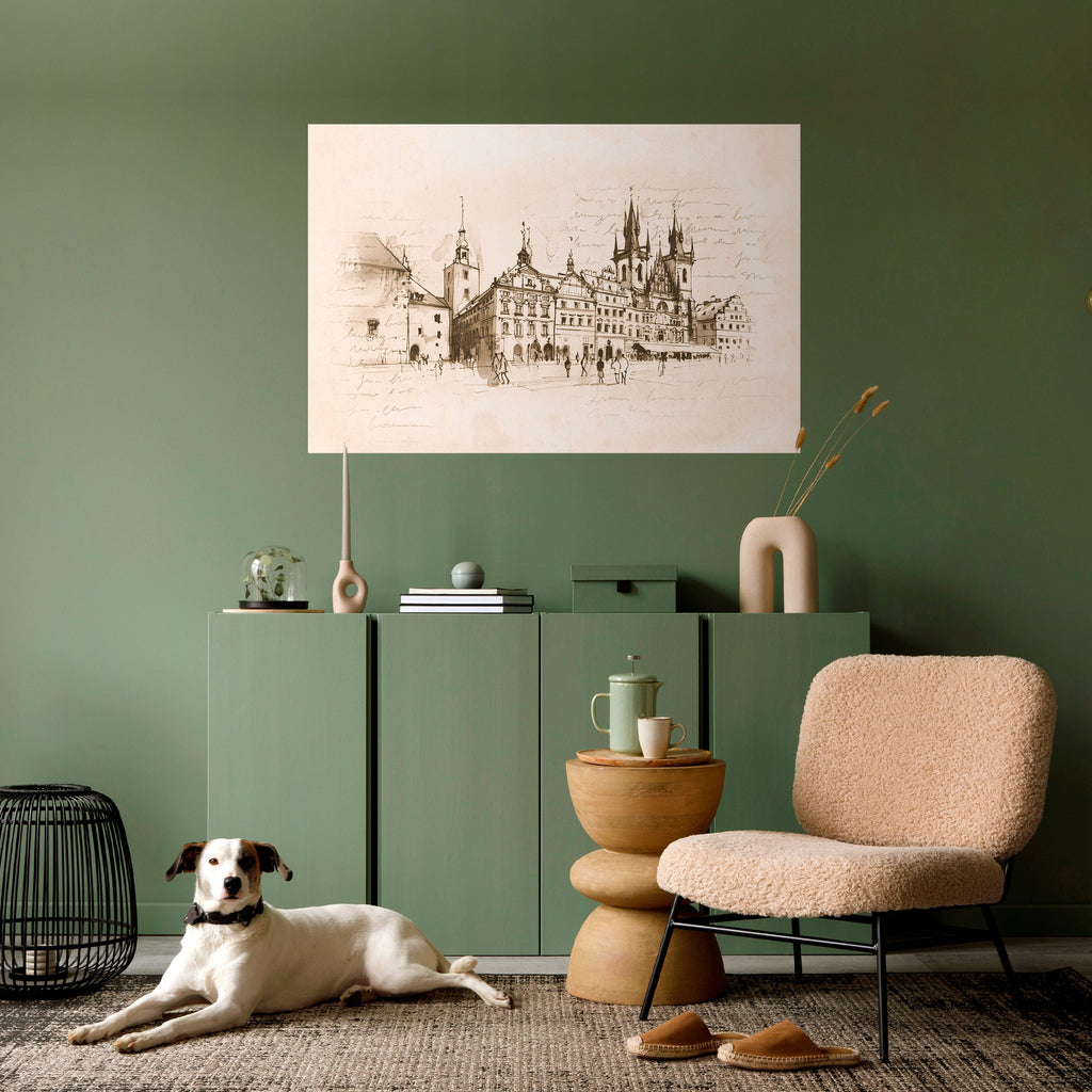 WHISPERS OF ARCHITECTURE Poster Horizontal Autocolante