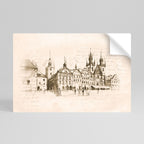 WHISPERS OF ARCHITECTURE Poster Horizontal Autocolante